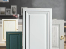 橱柜门板PVC吸塑模压板门鞋柜衣柜橱柜酒柜门免喷吸塑
