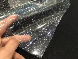 tpu防水透气膜复合TPU金葱粉闪粉闪光彩色膜文具袋雨具包装薄膜