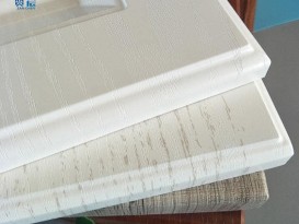 吸塑膜免喷胶低温胶膜吸塑橱柜门板鞋柜PVC贴合TPU
