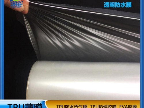 赞晨tpu防水透气透明 膜 纺织鞋材皮革贴合专用 tpu卷材厚0.02mm生产厂家价格直销