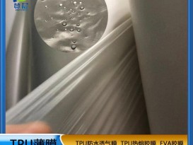 广州厂家聚醚tpu薄膜防水透湿膜中高透tpu膜卷材规格ZC-ZGD-0.02