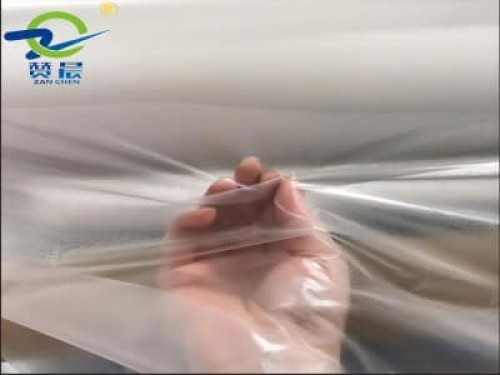 PU无缝贴合服装商标高弹加工贴皮革 海棉 纺织面料