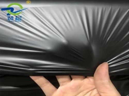 tpu功能薄膜防水透气膜黑色0.03mm