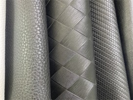 汽车坐垫硬包床头仿真皮革环保压纹tpu